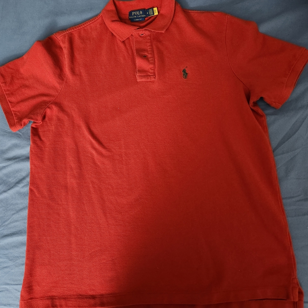 Polo by Ralph Lauren Men's Red Polo Shirt